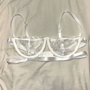 White Lingerie Bra